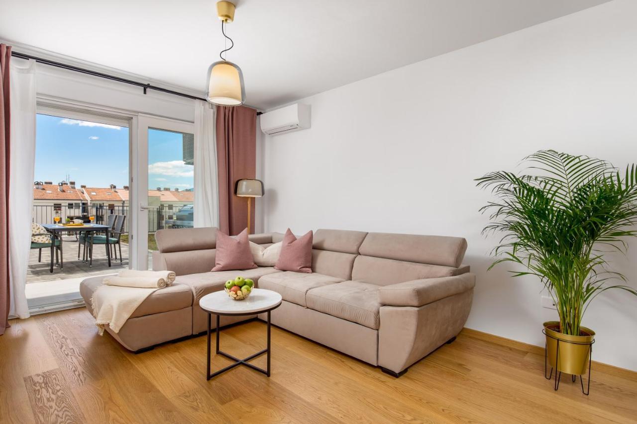 Seaview Apartment „Megan“ With Sunny Terrace Kastav Exterior foto